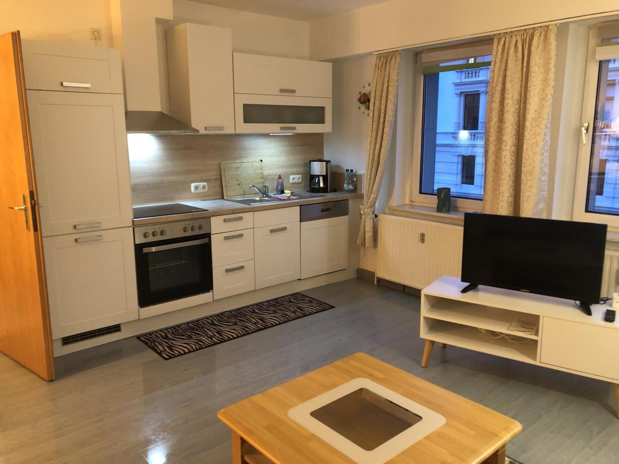Moderne Vollmoeblierte Wohnung Цвиккау Экстерьер фото
